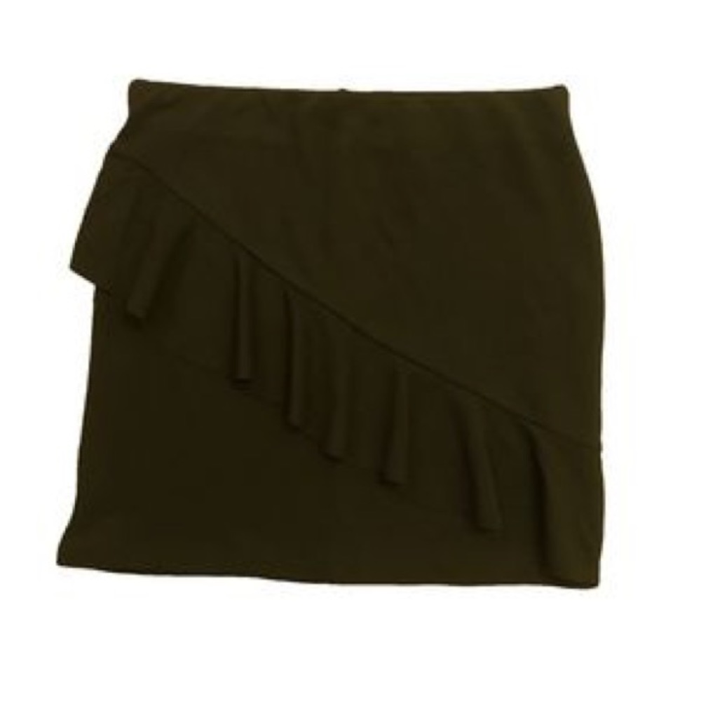 Zara Ruffled Mini Skirt S - Picture 3 of 5